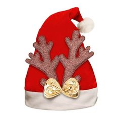 Christmas Party Hats, Holiday Photo Booth, Party Cartoon, Christmas Material, Beanie Hats For Women