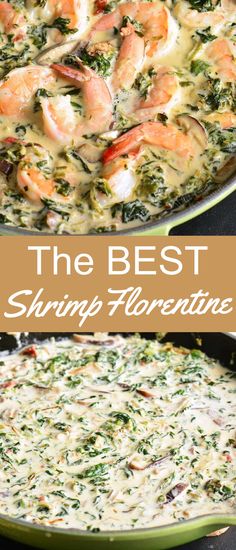 the best shrimp florentine recipe ever