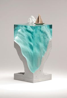 Antony Gormley, Creation Art, Concrete Sculpture, Colossal Art, Translucent Glass, Toy Art, Resin Sculpture, Glass Art Sculpture, Ocean Inspiration