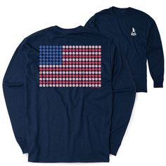 Show off your love for baseball with our exclusive Back Design Long Sleeve Shirts. These stylish shirts feature our exclusive "Patriotic Baseball" design on the back, allowing you to express your passion for the sport in a fashionable way. Meticulously crafted with sharp attention to detail, each shirt boasts a baseball design that is sure to turn heads. Whether you're a dedicated fan, an avid player, or simply admire the spirit of  baseball, this shirt is the perfect choice to make a bold state Baseball Lifestyle, Baseball Tshirt, Baseball Design, Back Design, Stylish Shirts, Baseball Tshirts, Long Sleeve Tshirt, Long Sleeve Tees, Long Sleeve Shirts