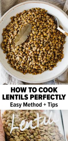 how to cook lentils perfectly easy method and tips