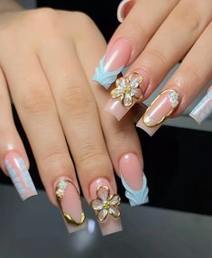 Kylie Nails, Airbrush Nails, Summer Toe Nails, Glamour Nails, Stiletto Nails Designs, Simple Acrylic Nails, French Acrylic Nails