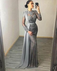 muslim beading evening dresses high neck dubai long sleeve prom gown mermaid Evening Dresses Fall Wedding Dresses,PD221553 on Storenvy Dresses High Neck, Collection Couture, Long Sleeve Prom, Long Sleeve Evening Dresses, فستان سهرة, Person Standing, Mermaid Evening Dresses, Fall Wedding Dresses, Mermaid Gown