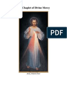 an image of jesus with the light shining from his hands in front of him and text that reads, chapel of divine mercy