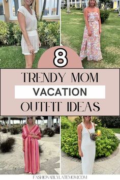 Mom Beach Vacation Outfits, Boracay Outfit, Beach Vacation Wardrobe, Beach Outfits Women, Mexico Vacation Outfits, Mom Style Inspiration, Outfits Mom