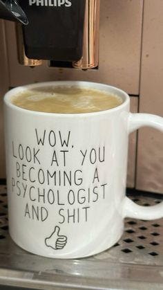 #psychologystudent #mug #quotemug #aesthetic #coffee Focused Work Aesthetic, Psychology Aesthetic Qoutes, Career Psychology Aesthetic, School Psychology Aesthetic, Gifts For Psychology Majors, Male Psychologist Aesthetic, Business Psychology Aesthetic, Cognitive Psychology Aesthetic, Behavioral Psychology Aesthetic