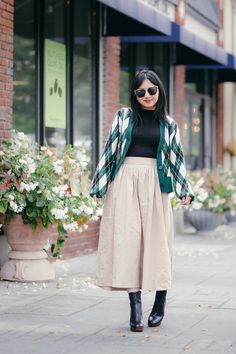 Poplin Midi Skirt The Drop