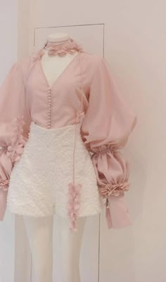 Tassel Shorts, 2 Piece Outfit, Flower Top, Pink Chiffon, Summer Essential, Chiffon Shirt, Spring Shirts, Outfit Making