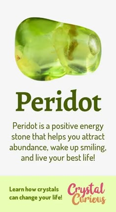 Peridot Meaning, Sterling Necklace, Gemstone Properties, Attract Abundance