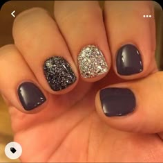 New Years Eve Nails, Nails Dip, Short Gel Nails, Cute Gel Nails, Dip Powder Nails, Dipped Nails, Gel Nail Designs, Dip Powder, Fancy Nails