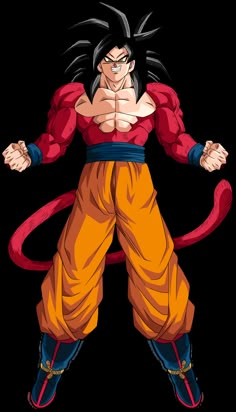 an image of the character gohan from dragon ball