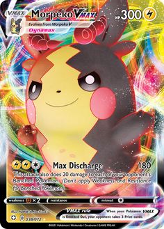 a pokemon card with an image of a pikachu