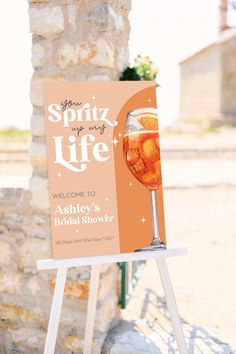 Happy Hour Sign, Italian Bridal Showers, Brunch Summer, Bridal Shower Inspo, Wedding Shower Themes, Summer Bridal Showers, Spring Brunch, Bridal Shower Inspiration