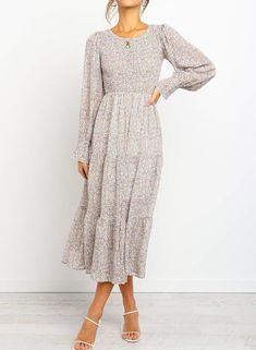 Diy Sy, Looks Street Style, Vestidos Vintage, Long Sleeve Midi, Long Sleeve Midi Dress, Looks Style, Tee Dress