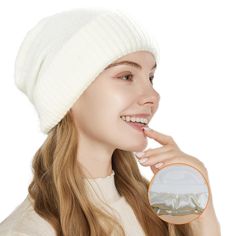 PRICES MAY VARY. Premium Quality Beanie: Crafted from a luxurious cashmere wool blend and featuring a smooth butter Satin lining, women beanie is both super soft and skin-friendly. The slightly furry surface provides a smooth touch, making it extremely comfortable for winter wear. Beanie women combine the warmth of blend cashmere with the silky hair-protecting qualities of a satin lining. This perfect blend of materials makes the beanie functional and comfortable for winter wear. Silky Satin Lin Satin Lined Beanie, Hat Silk, Women Beanie, Hat Wool, Cashmere Beanie, Slouch Beanie, Wool Winter, Women's Beanie, Winter Hats For Women