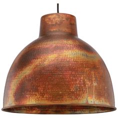 From the Innovations Lighting brand, this pendant light shines bright style on kitchen or dining room spaces. The dome light comes in a rustic industrial-look burnt copper finish. The open bottom and dome shape directs light down to counter and table surfaces, making the pendant an ideal choice for kitchen island lighting or for use in a series over dining room tables. Small Pendant Light, Wide Pendant Light, Bronze Pendant Light, Traditional Pendant Lighting, Rustic Pendant Lighting, Small Pendant Lights, Copper Pendant Lights, Dome Lighting, Rustic Chandelier