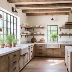 the kitchen is clean and ready for us to use in the day or night time