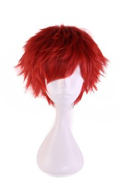 PRICES MAY VARY. Size:12 inch 30CM,wig head size in the absence of stretching is 58cm. adjustable own size, head shape suitable for different needs The wig has been layered but no styled, customer need to styling the wig Material:Handmade professional wig.High quality Synthetic fiber, feel good, easy to comb, could withstand within 180 Degree blowing hair,perm, easy process modeling by yourself All of our products are is a real shooting, but due to light and display different and individual diff Curly Anime, Sea Glass For Sale, Mullet Wig, Wig Head, Hair Perm, Men's Wigs, Cosplay Hair, Short Layers, Short Layered