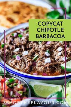 copycat chipotle barbacoa recipe in a bowl