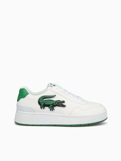 Ace Clip White Green leather Green Leather, White Green, Leather Heels, Capsule Wardrobe, Heel Height, Men's Shoes, Chanel, Wardrobe, Heels