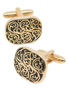 PRICES MAY VARY. Golden universal cufflinks for french shirt tuxedo in a gift box. Stainless steel material with nice workmanship. Package Include: 1 pair cufflinks in gift box High Polished Smooth Brass Material, High Resistance to Rust, Scratch, long lasting for daily wear. Perfect Cufflink Set to Wear on Daily Basis or Special Occasions. Our Cufflinks make your gift giving choice easy for Anniversaries, Special Occasions, Business, Christmas, Weddings, Birthdays, Father's Day, Valentine's Day Elegant Engraved Cufflinks For Business, Elegant Cufflinks With Gift Box For Father's Day, Elegant Cufflinks In Gift Box For Father's Day, Elegant Engraved Cufflinks, Elegant Father's Day Cufflinks In Gift Box, Black Cufflinks For Wedding And Father's Day, Elegant Rectangular Cufflinks For Formal Occasions, Elegant Black Cufflinks For Wedding, Elegant Cufflinks With Gift Box