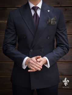 Mens Suit For Wedding, Double Breasted Suit Men, Suits Business, Suit For Wedding, Suit For Men