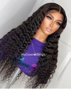 Curly Hair For Black Women, Hair For Black Women Natural, Deep Wave Wig, Virgin Hair Wigs, Human Wigs, Natural Black Women, Remy Human Hair Wigs, Natural Wigs