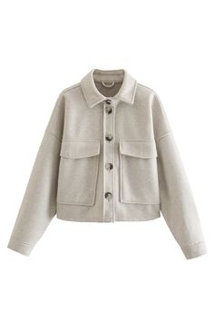 Goodnight Macaroon 'Riley' Short Knitted Jacket Long Sleeves Collared Button Closure Measurements: XS – Bust 106cm, Length 51cm S – Bust 110cm, Length 52cm M – Bust 114cm, Length 53cm L – Bust 120cm, Length 54cm XL – Bust 126cm, Length 55.5cm Machine cold and gentle cycle or hand wash cold Lay flat to dry Do not tumble dry Do not iron If you are unsure or need assistance selecting the proper size or color, please contact our Customer Services team and they'll be more than happy to help. Fall Beige Single Breasted Cardigan, Knitted Jacket, Clothes Spring, Chic Tops, Single Breasted Coat, Tweed Coat, Coat Vintage, Chic Top, Woolen Coat