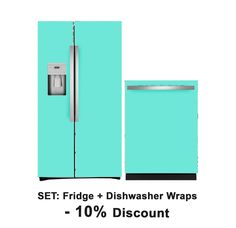 refrigerator and dishwasher wraps - 10 % discount