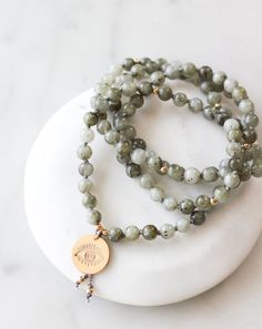 Our Protect Mala Pendant Necklace is handmade using stunning Labradorite gemstones and a gold vermeil 'evil eye' charm. Enjoy free shipping in North America. I Am Secure, Protect Energy, Labradorite Necklaces, Eye Pendant