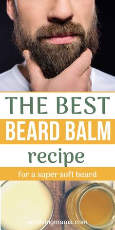 Beard Balm Recipe, Beard Care Routine, Diy Beard Balm, Beard Oil Recipe, Beard Maintenance, Soft Beard, Diy Beard, Balm Recipe, Beard Wax