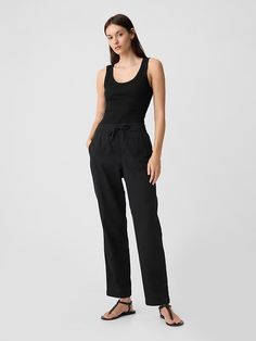 Twill Weave, Twill Pants, Pair Of Pants, Pull On Pants, Tapered Legs, Cotton Weaving, Capsule Wardrobe, Fabric Care, Mid Rise