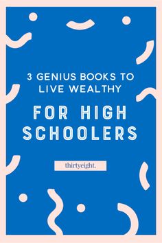 the title for 3 genius books to live healthy for high schoolers, with an image of