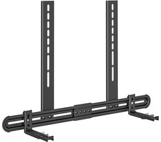 a flat panel tv wall mount with two brackets on the bottom and one arm extended