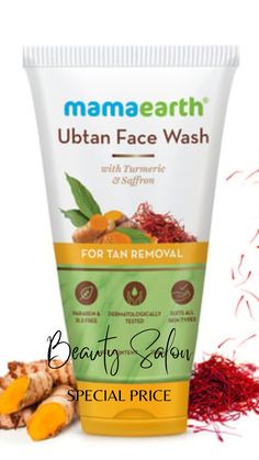 Ubtan Face Wash with Turmeric & Saffron for Tan Removal – 150 ml Remove Tan From Face, Best Face Wash, Tan Removal, Tan Face, Boy Face, Design Room, Tan Skin, Face Skin Care, Healthy Mind