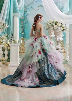 Fairytale Gown, Dreamy Dress, Gowns Of Elegance, Bridal Beauty, Gorgeous Gowns, Quinceanera Dresses, Beautiful Gowns