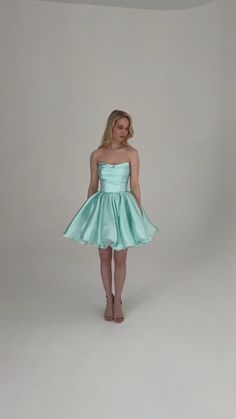 Aquamarine Wedding & Evening Dress Fiorelia With Detachable Straps – Olivia Bottega Blue Short Dress Aesthetic, Backless Mini Dress With Lined Bodice For Prom, Satin Dress With Sweetheart Neckline And Back Opening, Gala Mini Strapless Dress With Ruched Bodice, Backless Mini Dress With Corset Back For Bridesmaids, Gala Mini Dress With Corset Back And Fitted Bodice, Green Satin Mini Dress With Sweetheart Neckline, Backless Mini Dress For Bridesmaids And Prom, Green Sweetheart Neckline Mini Dress For Wedding