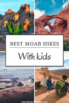 the best moab hikes with kids