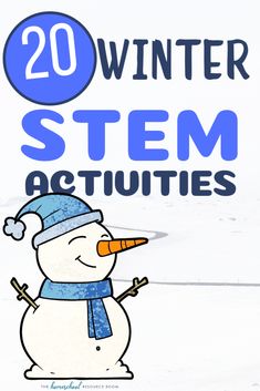 20 Winter STEM Activities for hands on science! Find snow science, slime chemistry, arctic animal experiments, winter kitchen science! Winter Stem Activities For Preschool, Winter Stem Kindergarten, January Stem Activities Elementary, Winter Steam Activities Elementary, January Stem Activities For Kids, Winter Stem Activities For Kids, Stem Activities Elementary, Snow Science, Winter Stem Challenges