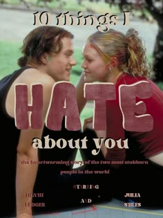 90s Movies Posters, Anyone But You Poster, Grown Ups Poster, 10 Things I Hate About You Poster, Tv Show Posters, Tv Poster, 10 Things I Hate About You, Dorm Posters