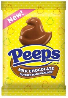 peeps milk chocolate covered marshmallow