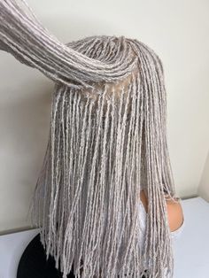 White Dreadlocks Wig, Faux Male Dread Wig, Loc Wigs For Sale, Sisterlocks Retightening Tools, Sisterlocs Wigs, Uttery Locs Wigs, Dread Wigs Dreadlocks, Micro Wigs, Salt And Pepper Braid Wig