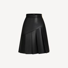 High Fashion Style, High Fashion Clothing, Leather Pleated Skirt, High Fashion Women, High Fashion Outfits, Nautical Fashion, Skirt Design, Fashion Books