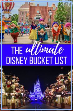 the ultimate disney bucket list for families