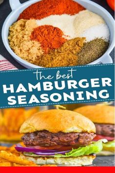 the best hamburger seasoning recipe for burgers