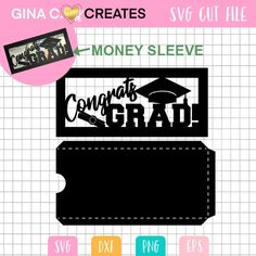 graduation cut file with the words congratulations grad on it