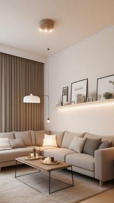 Interesting Home Design, Beige Living Rooms, Livingroom Layout