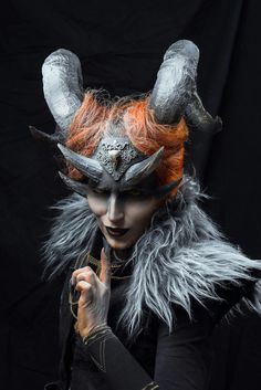 #krampus #demon #mythology #beast #original #luntares Demon Mythology, Krampus Costume, Alien Races, Winter Festival, Cool Costumes, Decor Christmas, Body Painting, Halloween Party, Wicked