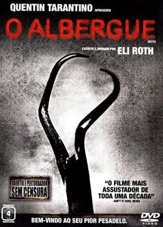 the movie poster for o albergque, with an image of a long horn