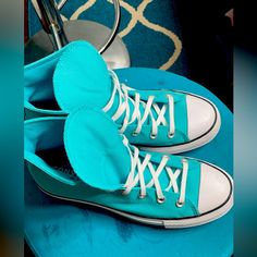 Brand New Never Worn. Box Included Size 9 Lift Platform Converse. Oil Slick Converse, Teal Bling Converse, Platform Chucks, Platform Converse, Taylor S, Shoes Brand, Womens Converse, Converse Shoes, Chuck Taylor